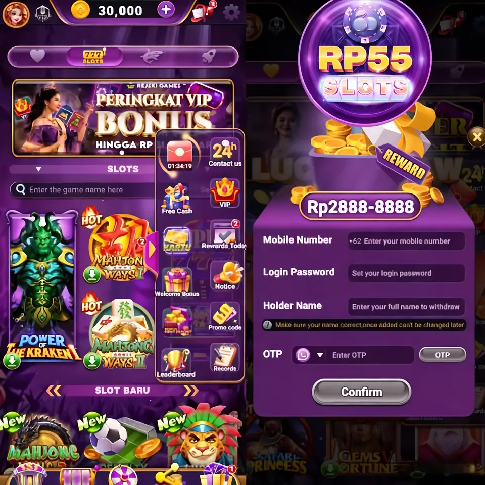 RP55 Masuk Resmi 2026 Aplikasi